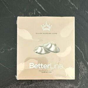 BetterLine 100% Silver Nursing Cups